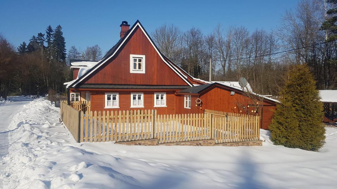 Chalupa U Lesa Červená Voda Exterior foto